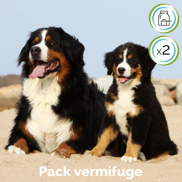 Pack vermifuge en poudre - contient Cani TAO-FU et Cani TAO-CHONG
