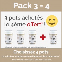 Pack promo - Cani TAO-BI - A utiliser en cas d'otite, pyodermite, infection urinaire, conjonctivite - pour chien