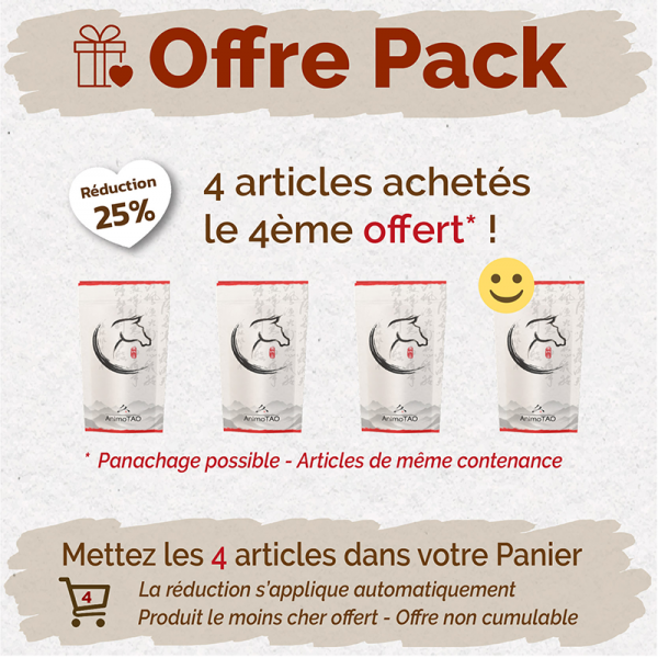Pack promo Equi TAO-XIAO - Drainage hépato-rénal pour cheval et âne