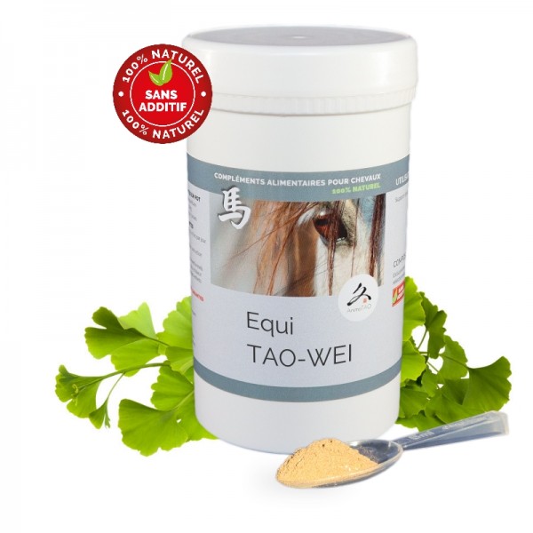 Equi TAO-WEI - A utiliser en cas d'ulcère à l'estomac, colique, douleurs gastriques, tic à l'appui - pour cheval