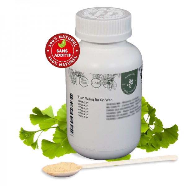 TIAN WANG BU XIN Wan aide à combattre la dépression Chiens Flacon de