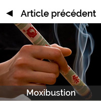 La moxibustion en MTC