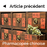 La pharmacopée chinoise