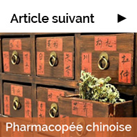 La pharmacopée chinoise